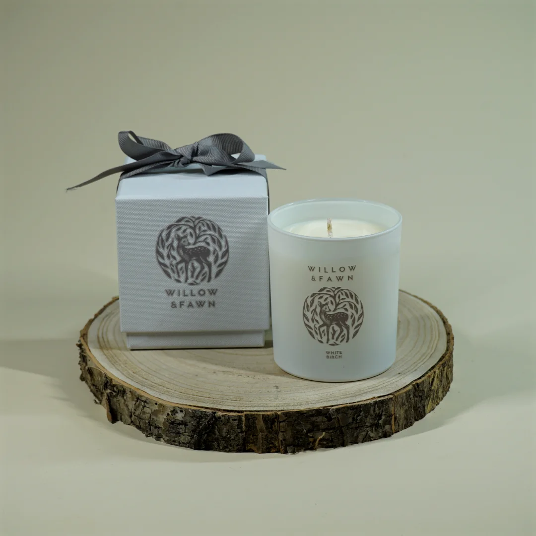 White Birch Scented Candle - Image 3