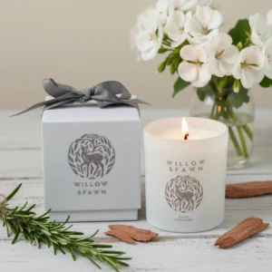 White Geranium Scented Candle