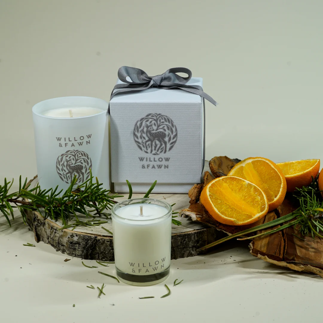 White Geranium Scented Candle - Image 4