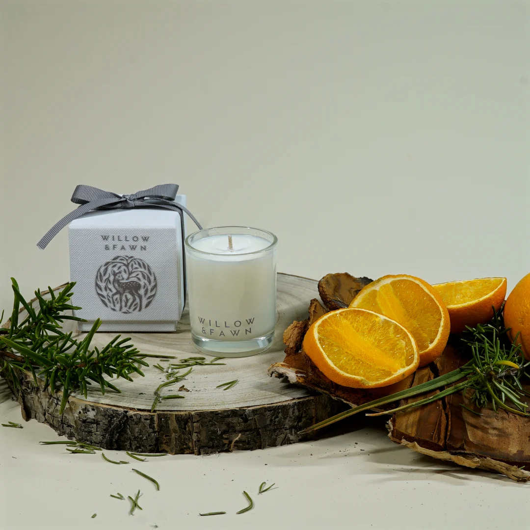 White Geranium Scented Candle