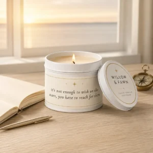 Alternative view of It’s Not Enough to Wish on the Stars -  Star Collection Candle