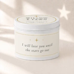 Love you -  Star Collection Candle