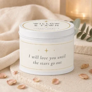 Love you -  Star Collection Candle - Image 3