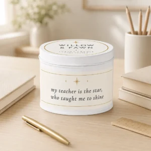 My Teacher is the Star - Star Collection Candle - Image 3
