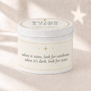 When it rains -  Star Collection Candle