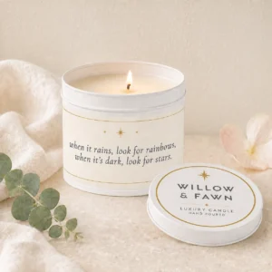 When it rains - Star Collection Candle - Image 4